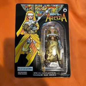 Areala Special Gold Action Figure Signed Ben Dunn Limited Edition 1799/2000